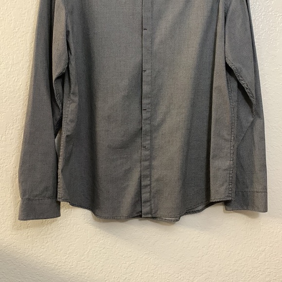 CALVIN KLEIN Color Block, LS  Body Fit, Sz. XL Hide Button Down Shirt/EUC - Picture 5 of 17